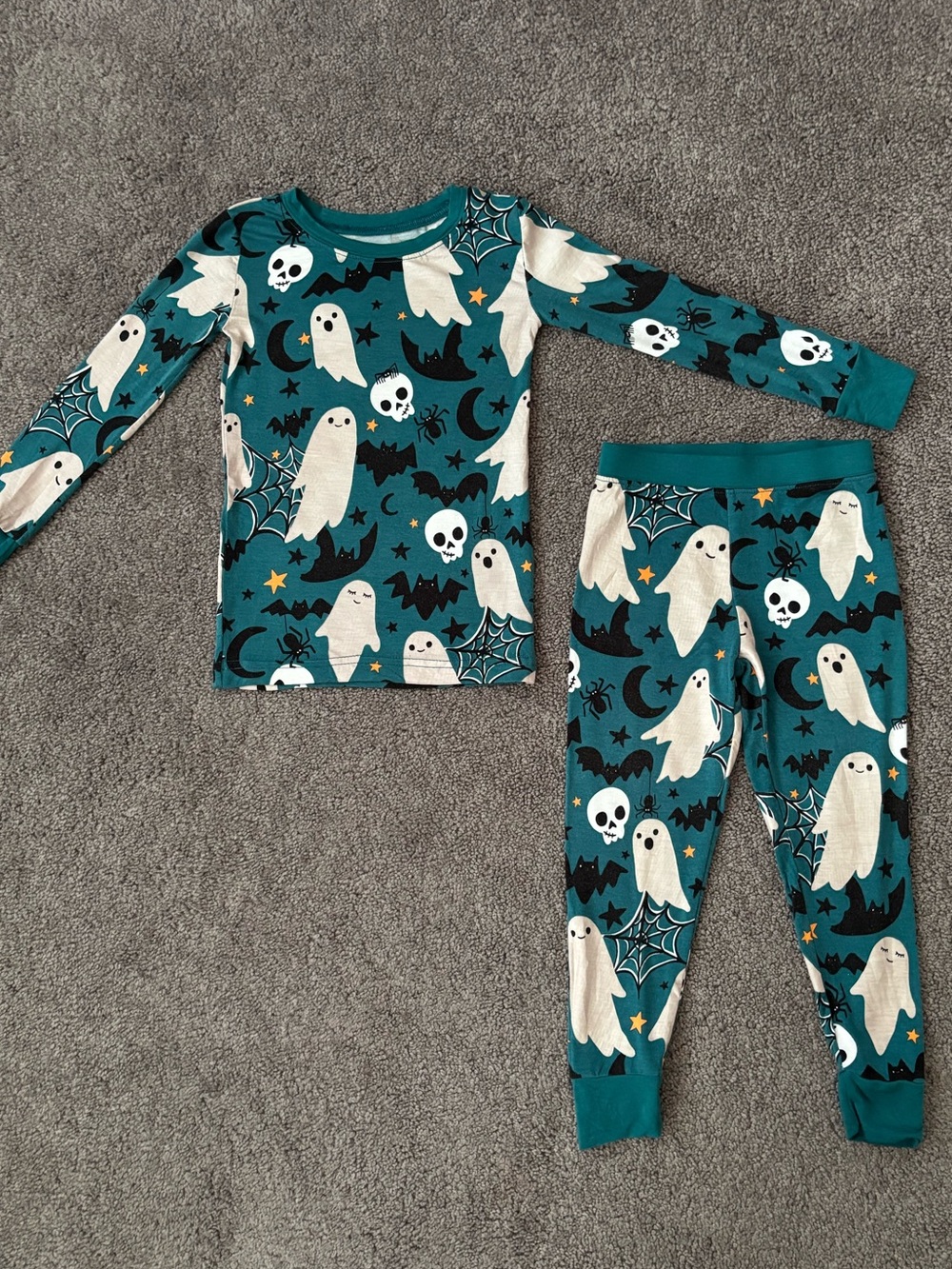 👻Little Sleepies Glow in the Dark Halloween PJs - 2T